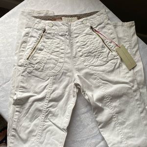 Stella McCartney off-white jeans